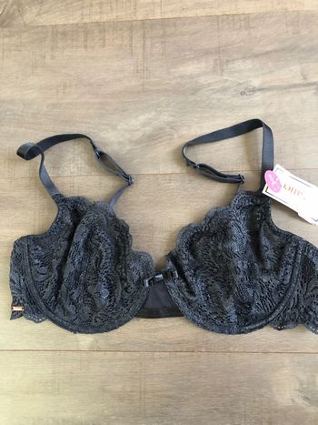 Soutien gorge variance neuf taille 90c gris anthracite