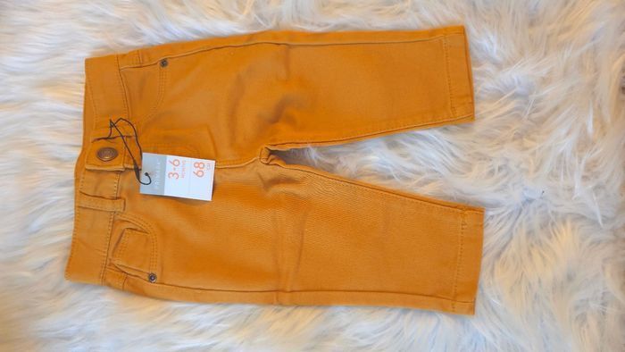 (Neufs non portés) 🏷🥰😍superbe ensemble teeshirt ml et jeans 6 mois garçon 😍🥰 - photo numéro 5