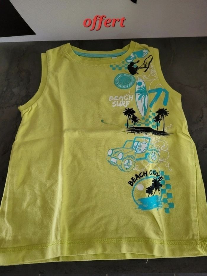Lot de débardeurs garçon 6ans - photo numéro 2