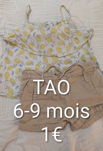 Ensemble débardeur et short