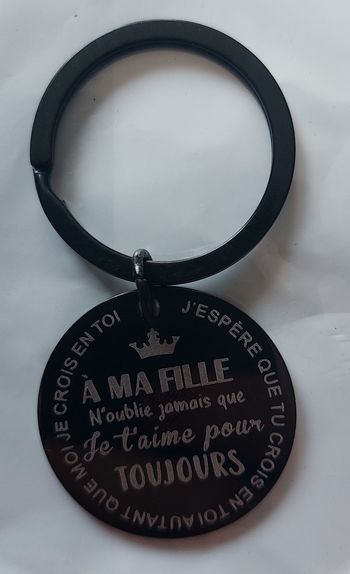 Porte clé " A ma fille"