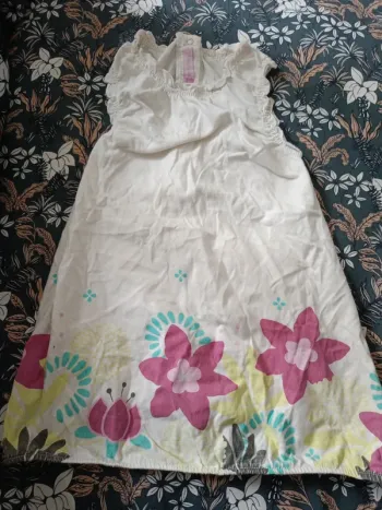 Robe fleurs roses 18 mois Gémo
