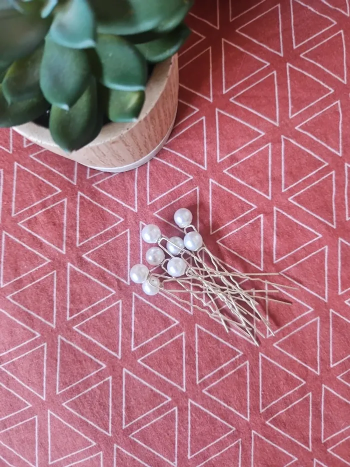 Lot de 8 épingles a chignon