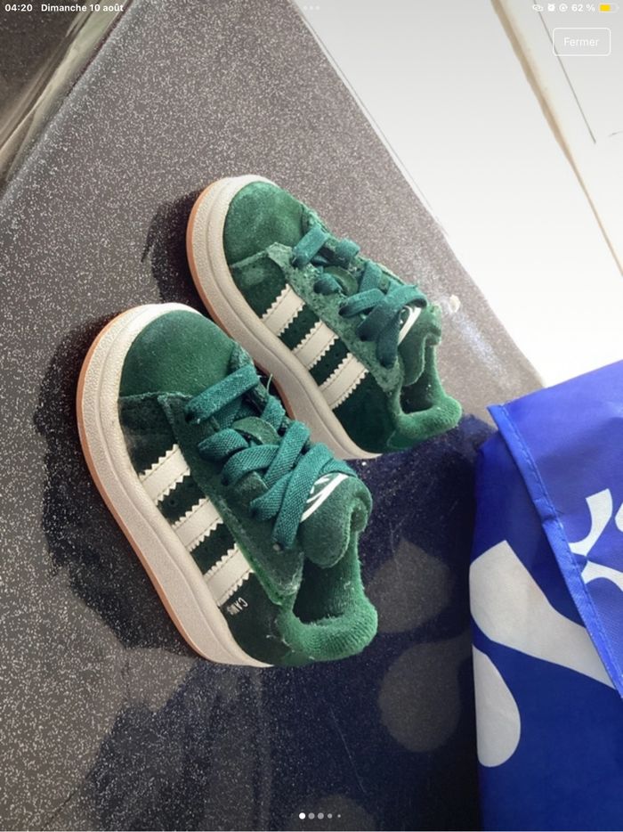 Campus Adidas Vert - photo numéro 5