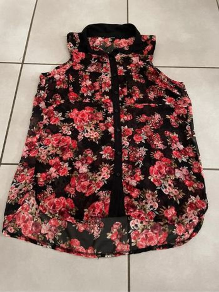 Blouse fleurie