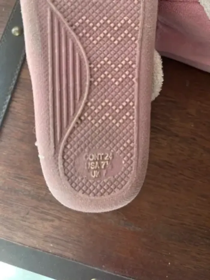 Chaussons roses Isotoner - photo numéro 4