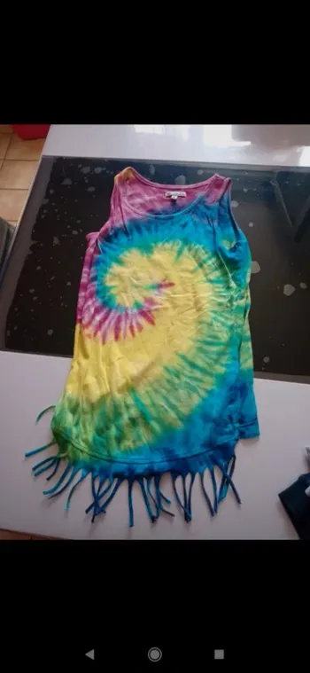 Robe multicolore