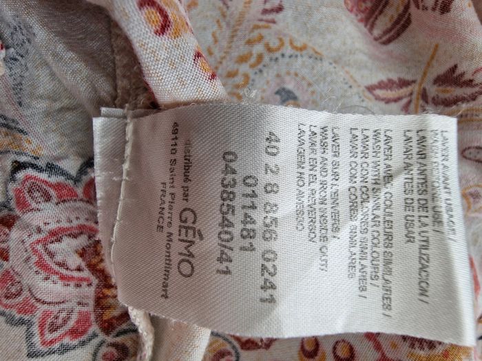 Chemise gémo - photo numéro 5