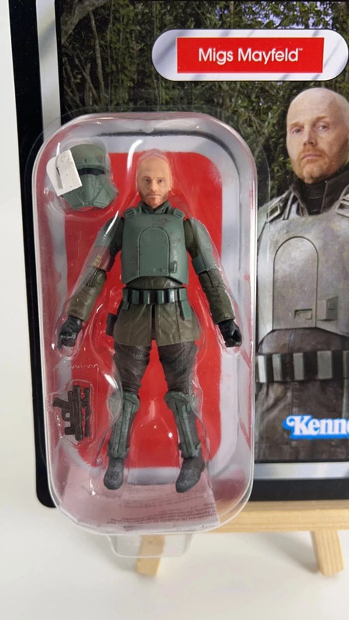 Star Wars The Mandalorian Vintage Collection Migs Mayfield MOC Kenner VC229 TVC - photo numéro 2