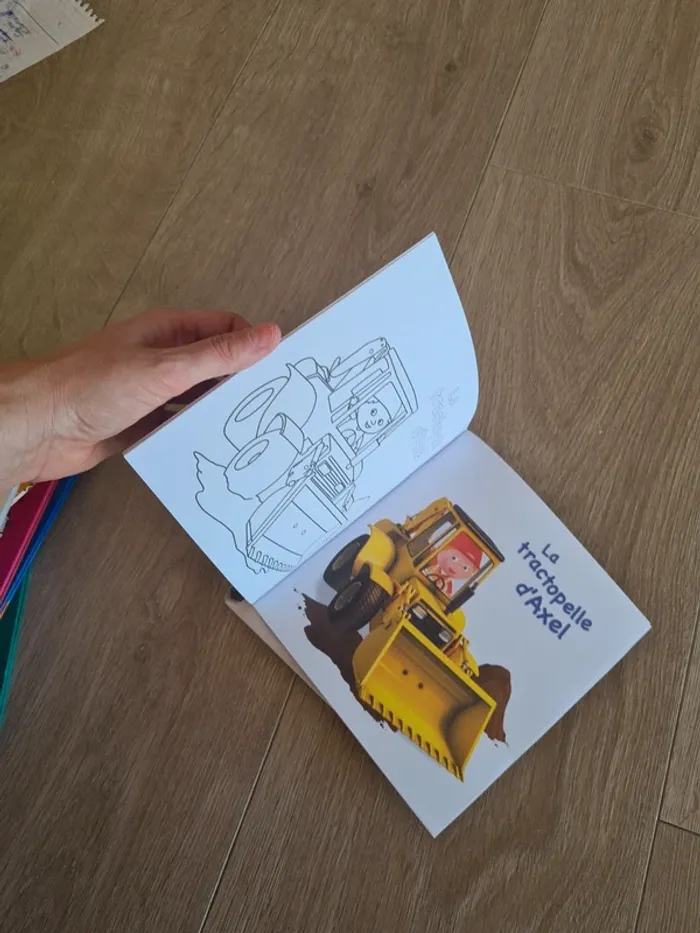 Livre fleurus  le tracteur de peter - photo numéro 5