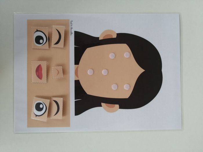 Ma planche je découvre mon visage - photo numéro 2