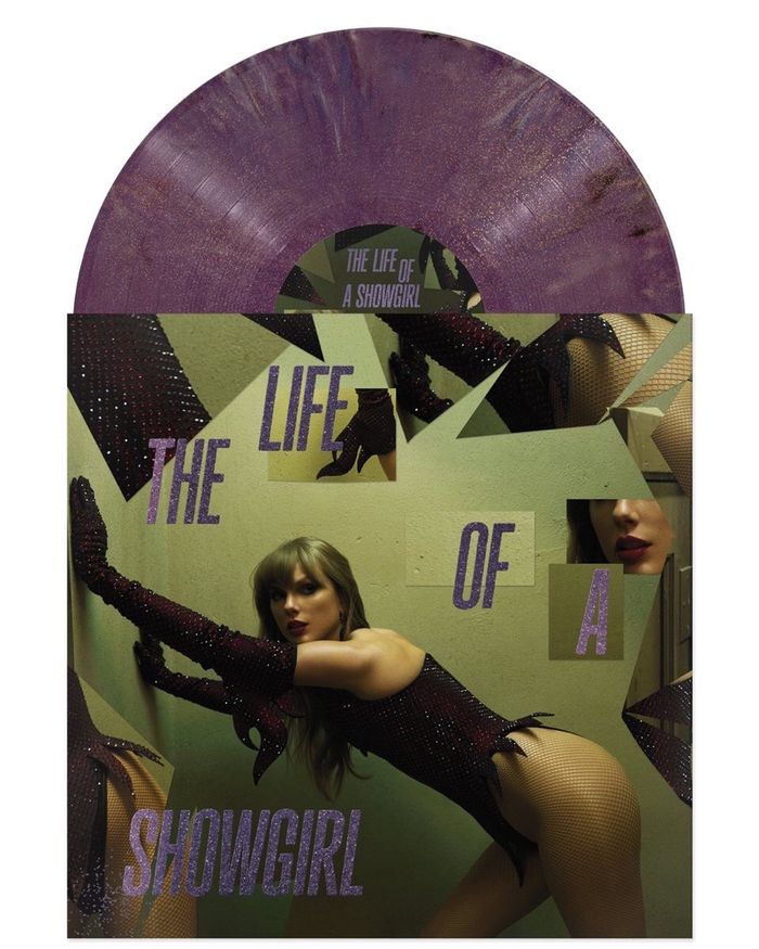 Taylor Swift The Life Of A Showgirl vinyle violet 'shiny bug' édition