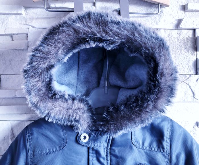 ABSORBA - NEW - MANTEAU A CAPUCHE & MOUFLES PROTECTION IDÉALE FROID & PLUIE 12M - photo numéro 4