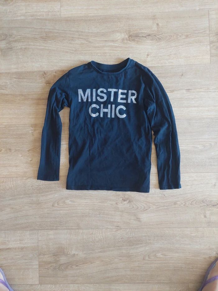 Tee shirt noir 10 ans