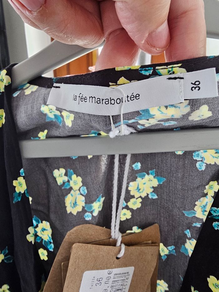 Robe portefeuille La Fée Maraboutée femme T36 - photo numéro 5