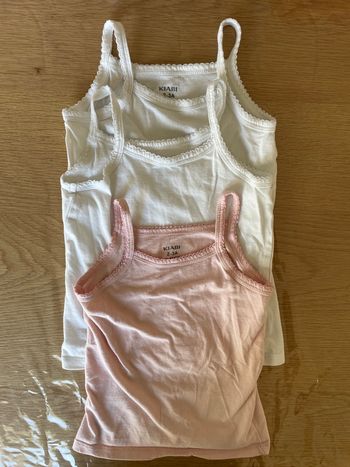 Lot 3 maillots de corps 2-3 ans 