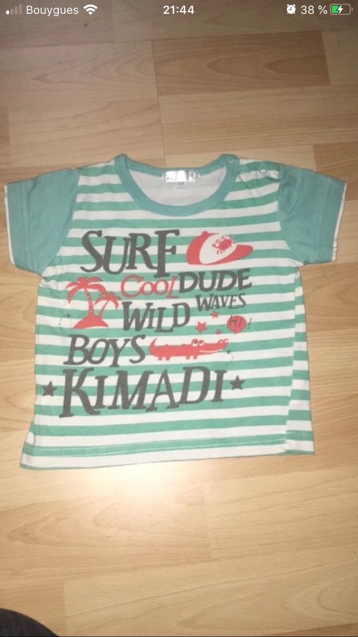 T-shirt 6 mois Kimadi