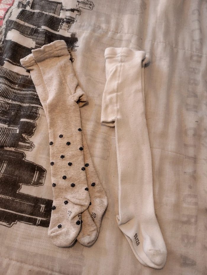 Lot 2 collants chaud
