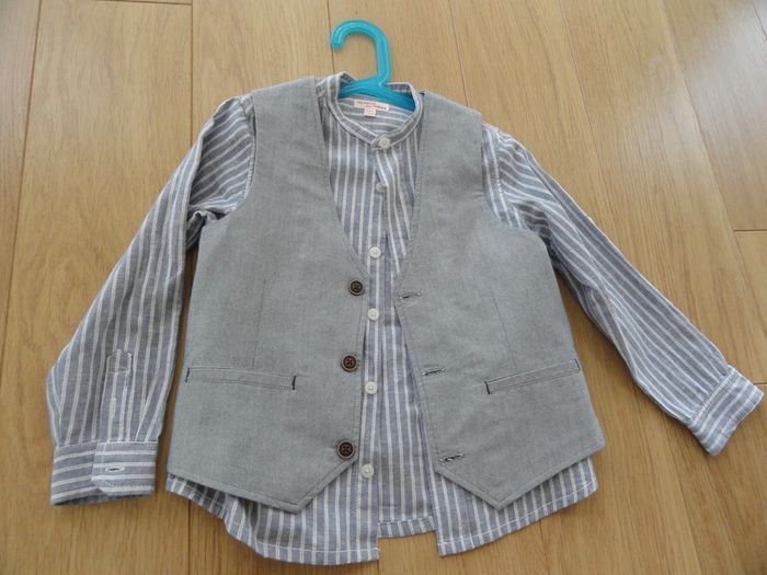 Ensemble veste pantalon chemise gilet en 6 ans - photo numéro 7