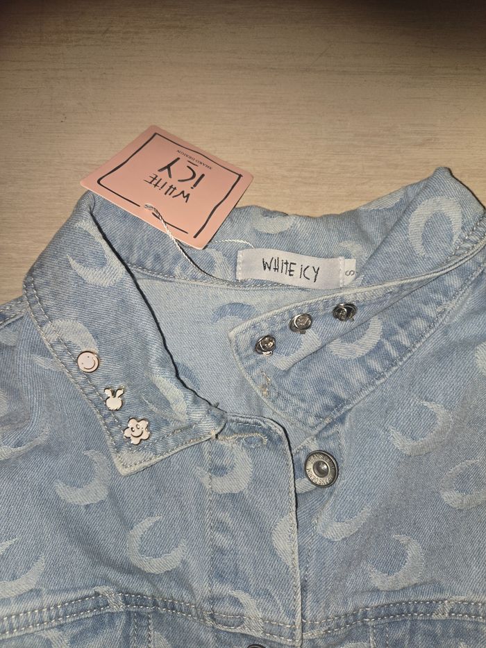 Veste en jean taille s - photo numéro 7