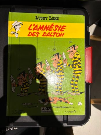 Bande dessinée l’amnésie des Daltons