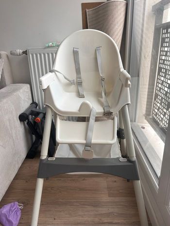 Chaise haute évolutive 