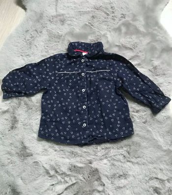 Chemise bleue 6 mois (tape à l’œil)