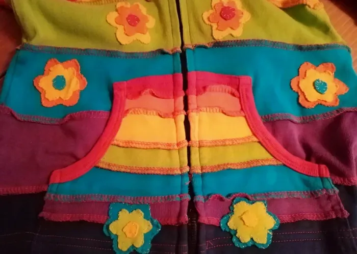Veste multicolore - photo numéro 3
