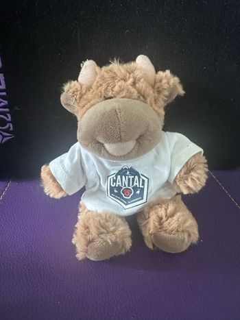 Peluche vache du cantal