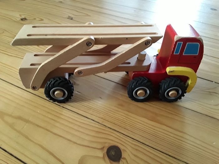 Camion + remorque bois - photo numéro 2