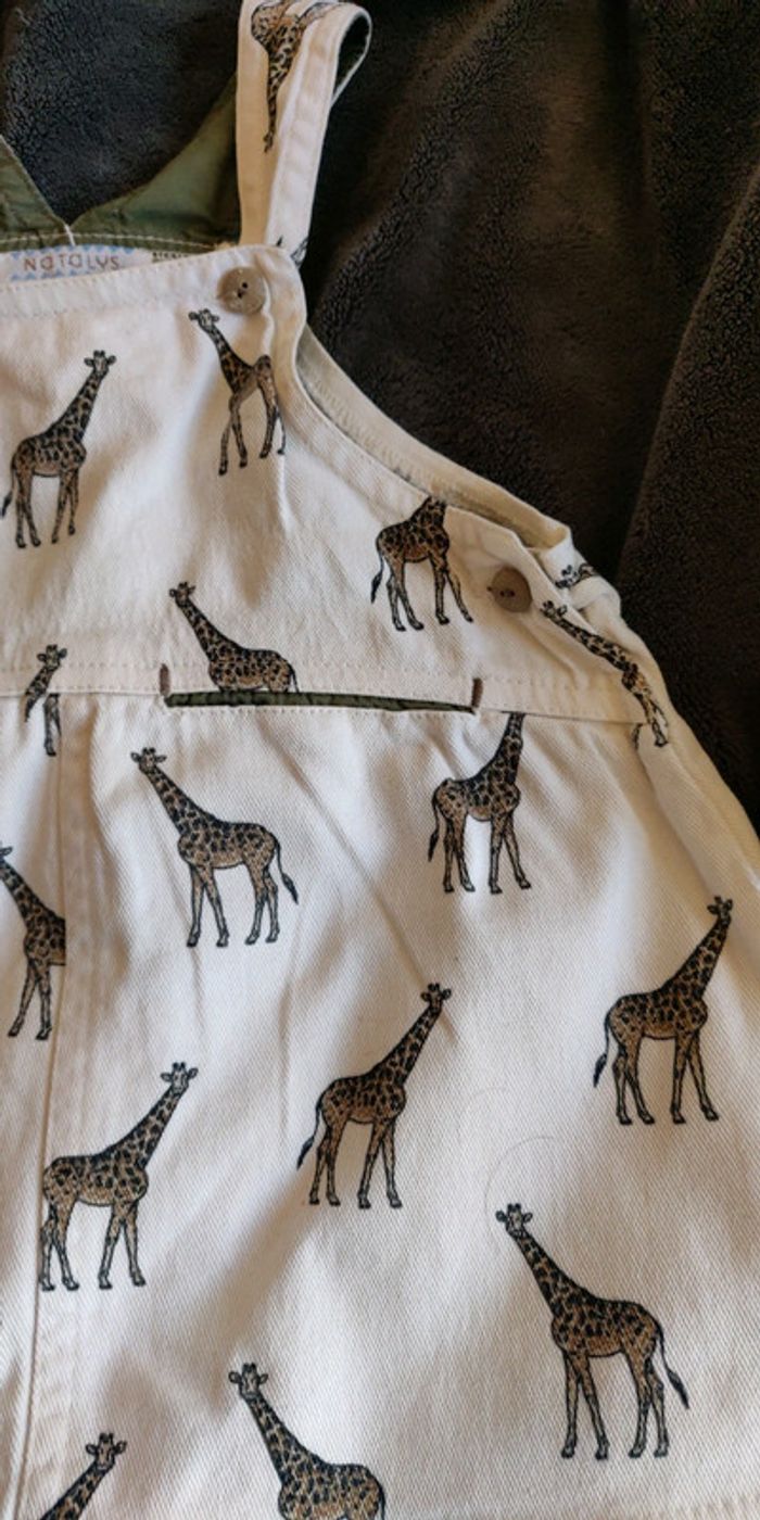 Robe girafe 12 mois natalys - photo numéro 2