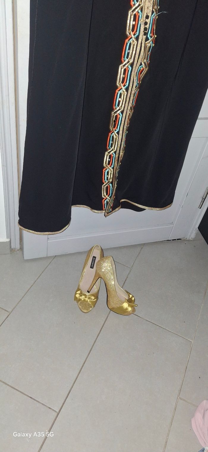 Sublime caftan noir - photo numéro 5