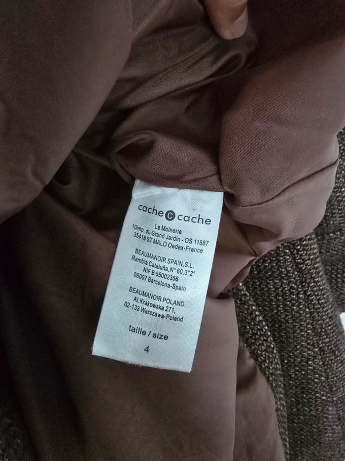 Manteau long a carreaux - photo numéro 7