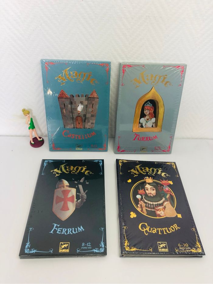 Lot de 4 livres magie Magic