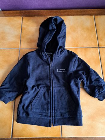 Gilet capuche 12mois garçon