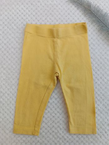 🔸 Legging Pantacourt Jaune - Kiabi 24 mois🔸