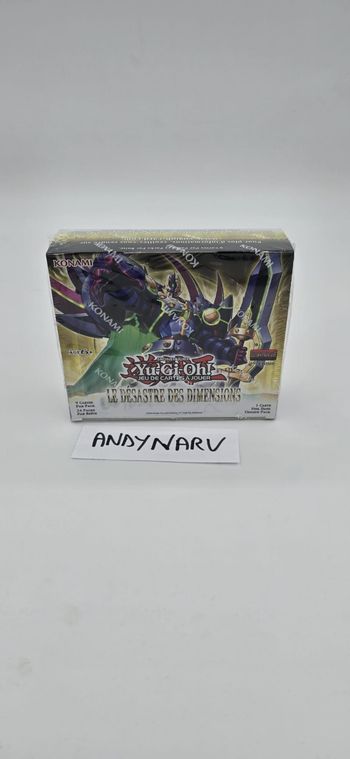 Lot de Display officiel Yu-Gi-Oh ! Desastre des Dimensionsl