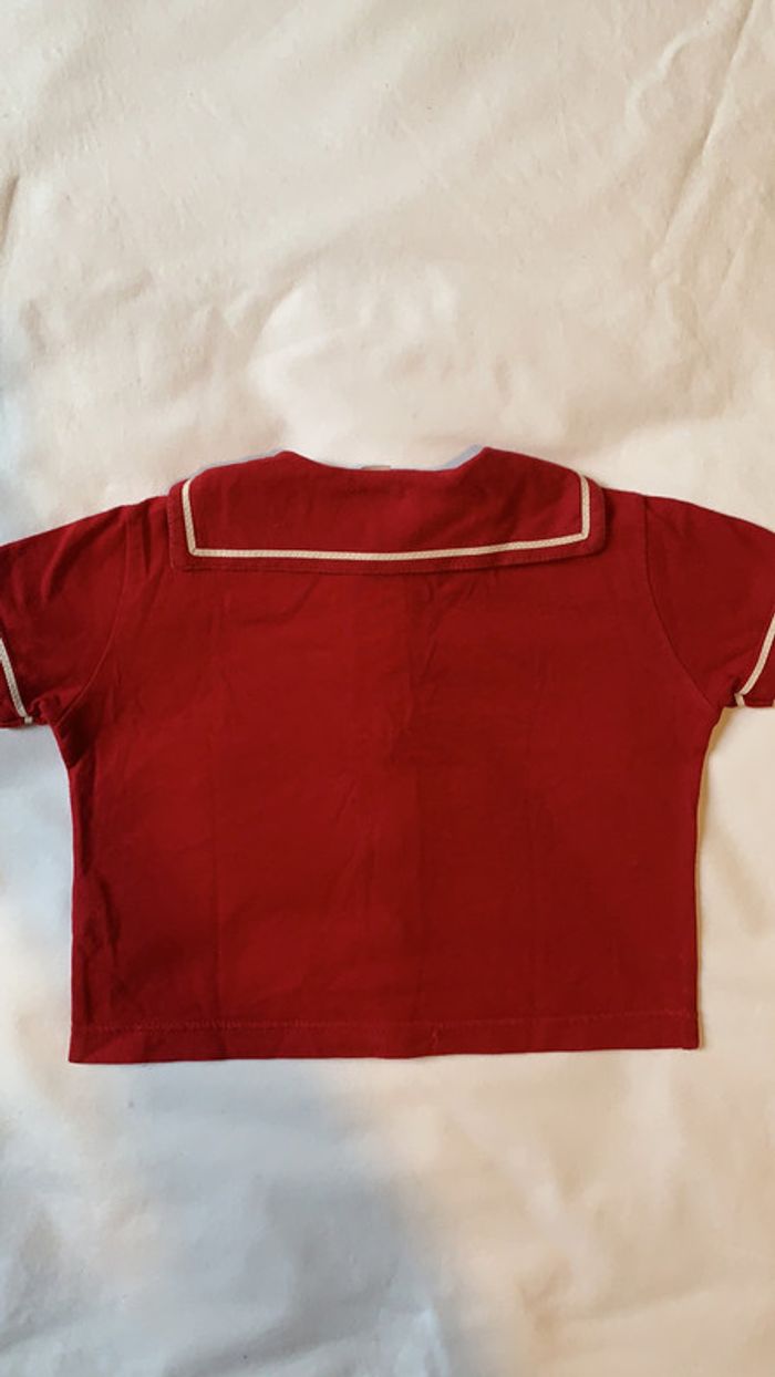 T-shirt marin amor baby - photo numéro 3