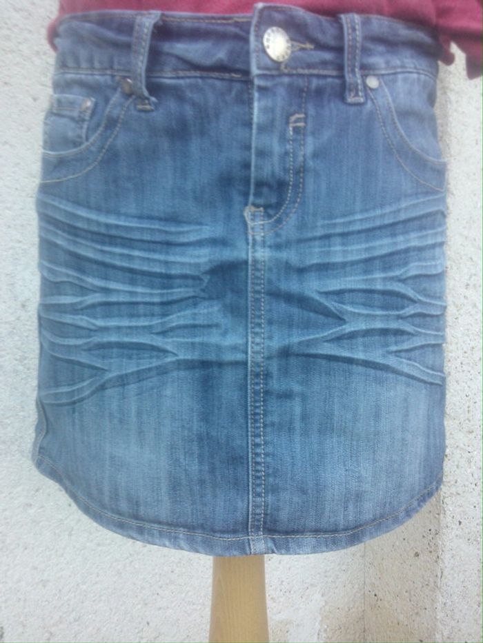 Jupe droite en jean T38