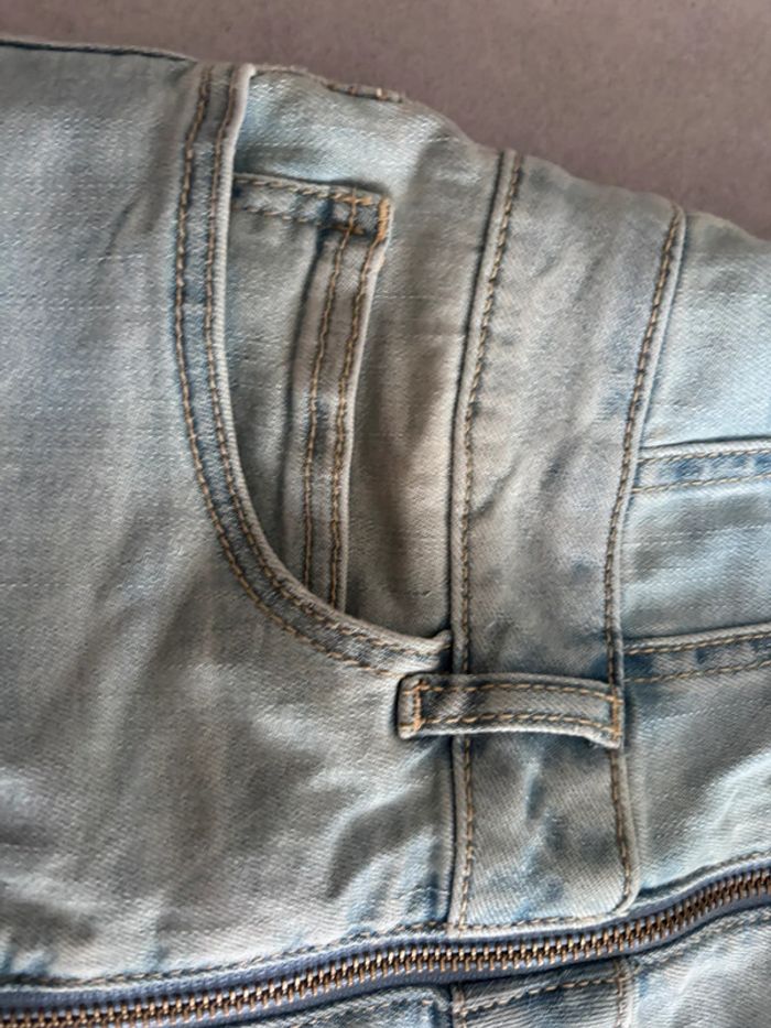 Robe bustier en jean marque LPB taille s / 36 - photo numéro 12