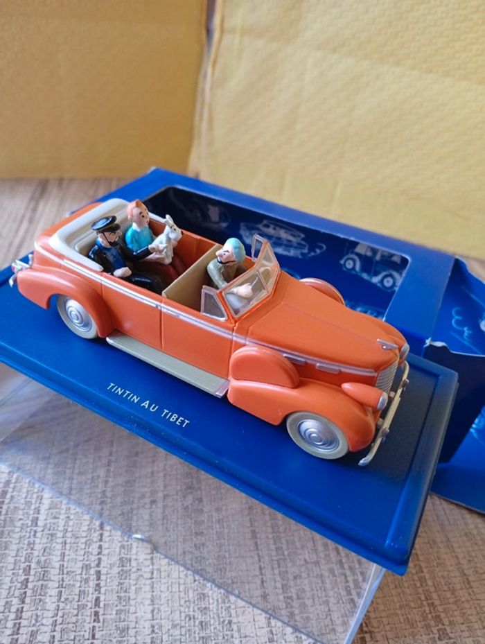 En voiture Tintin au Tibet Hergé moulinsart 2003 - photo numéro 5