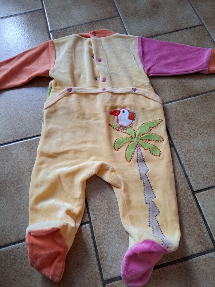 Pyjama fille 6 mois - photo numéro 3