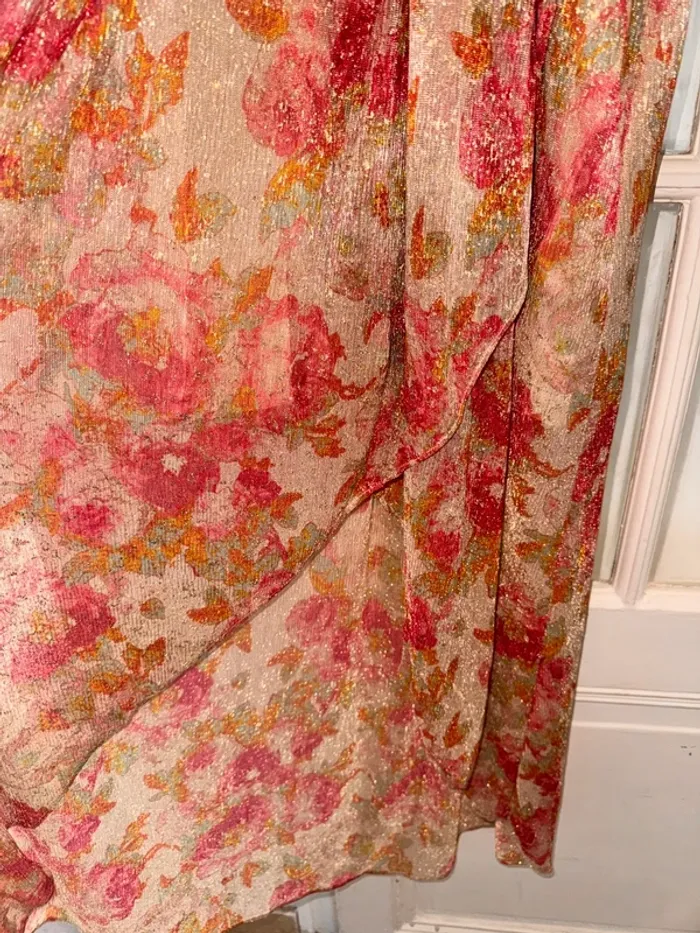 Robe vintage love  Taille unique Plus courte devant que derrière - photo numéro 4