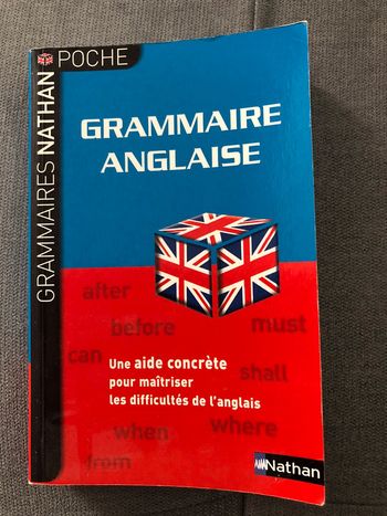Livre: grammaire anglaise NEUF