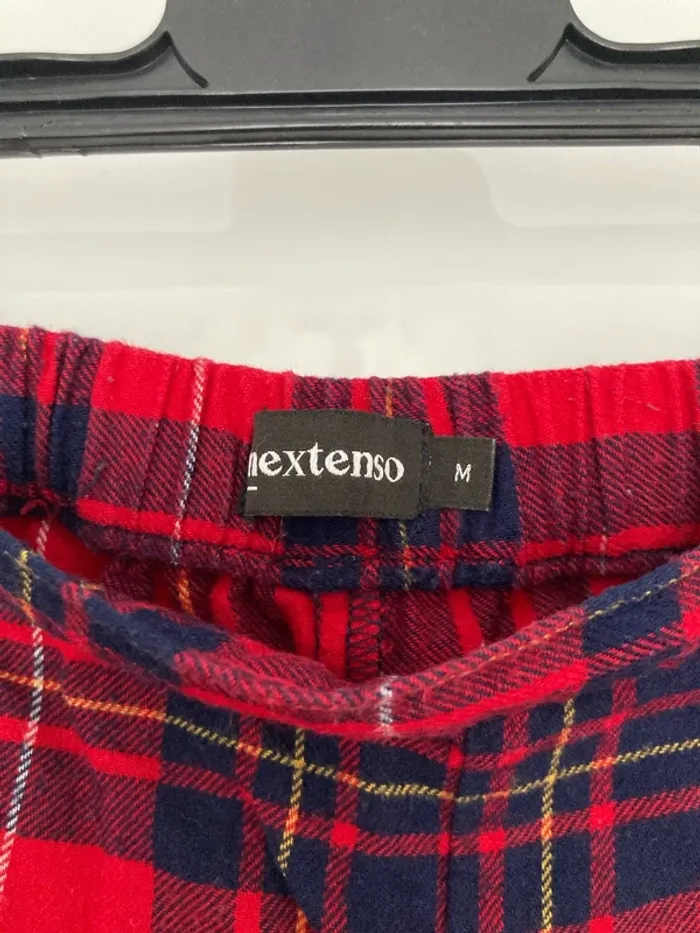 Ensemble pyjama rouge à carreaux noël - photo numéro 8