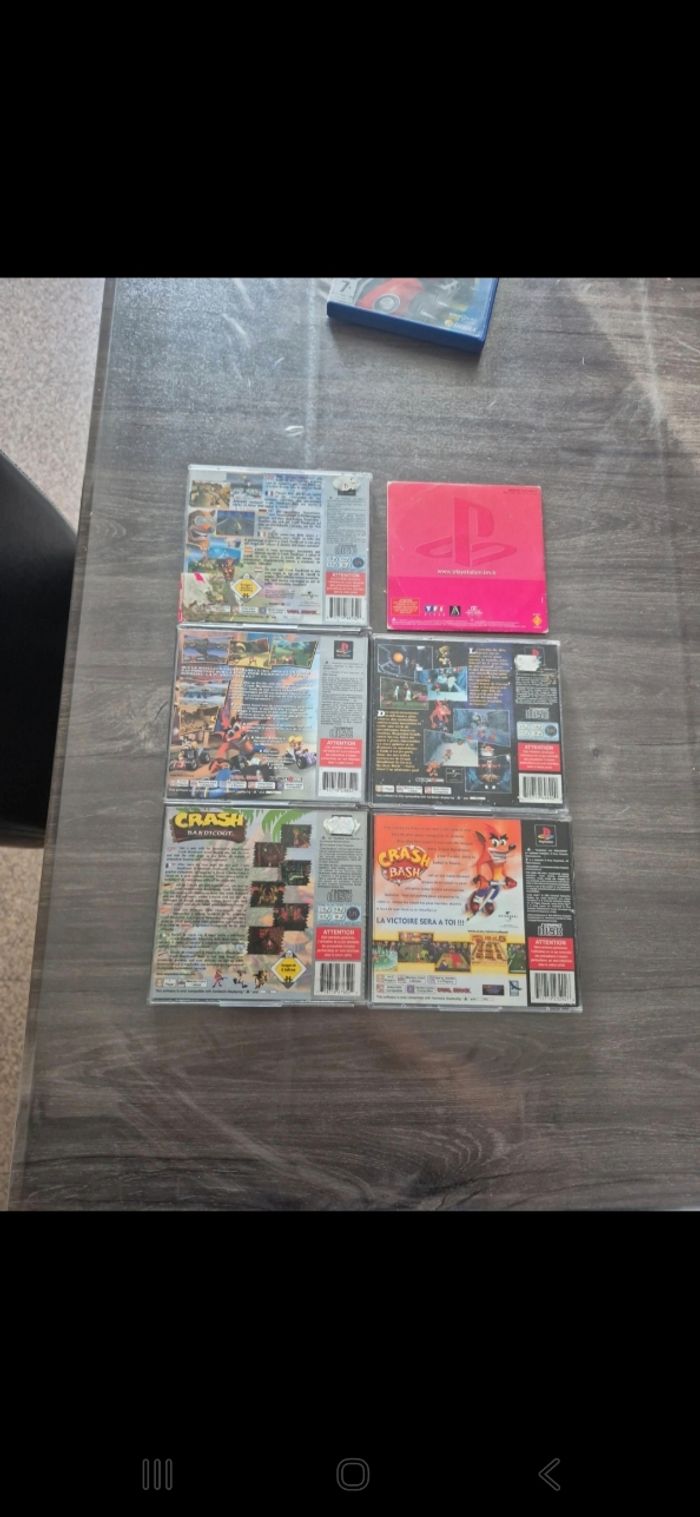 Lot jeux ps1 crash bandicoot - photo numéro 3