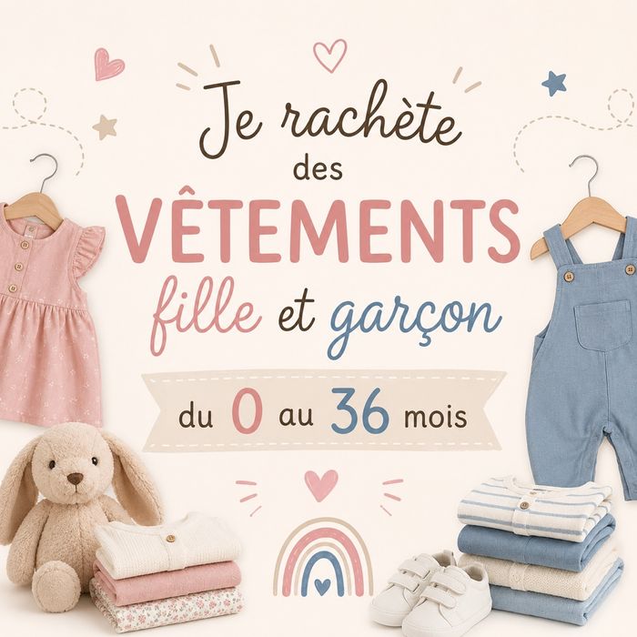 Rachat de lot de vêtements
