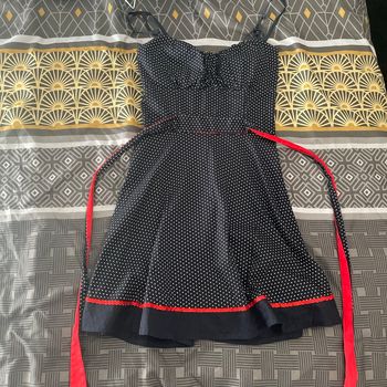 Robe style rétro taille s