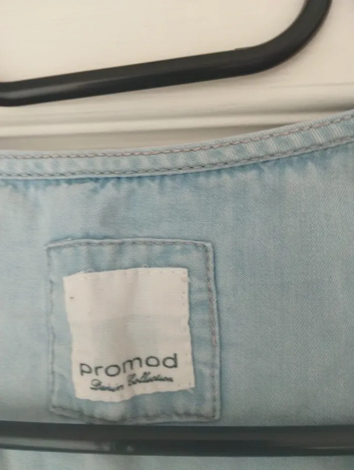 Robe d'été bleu clair Promod 36 - photo numéro 5