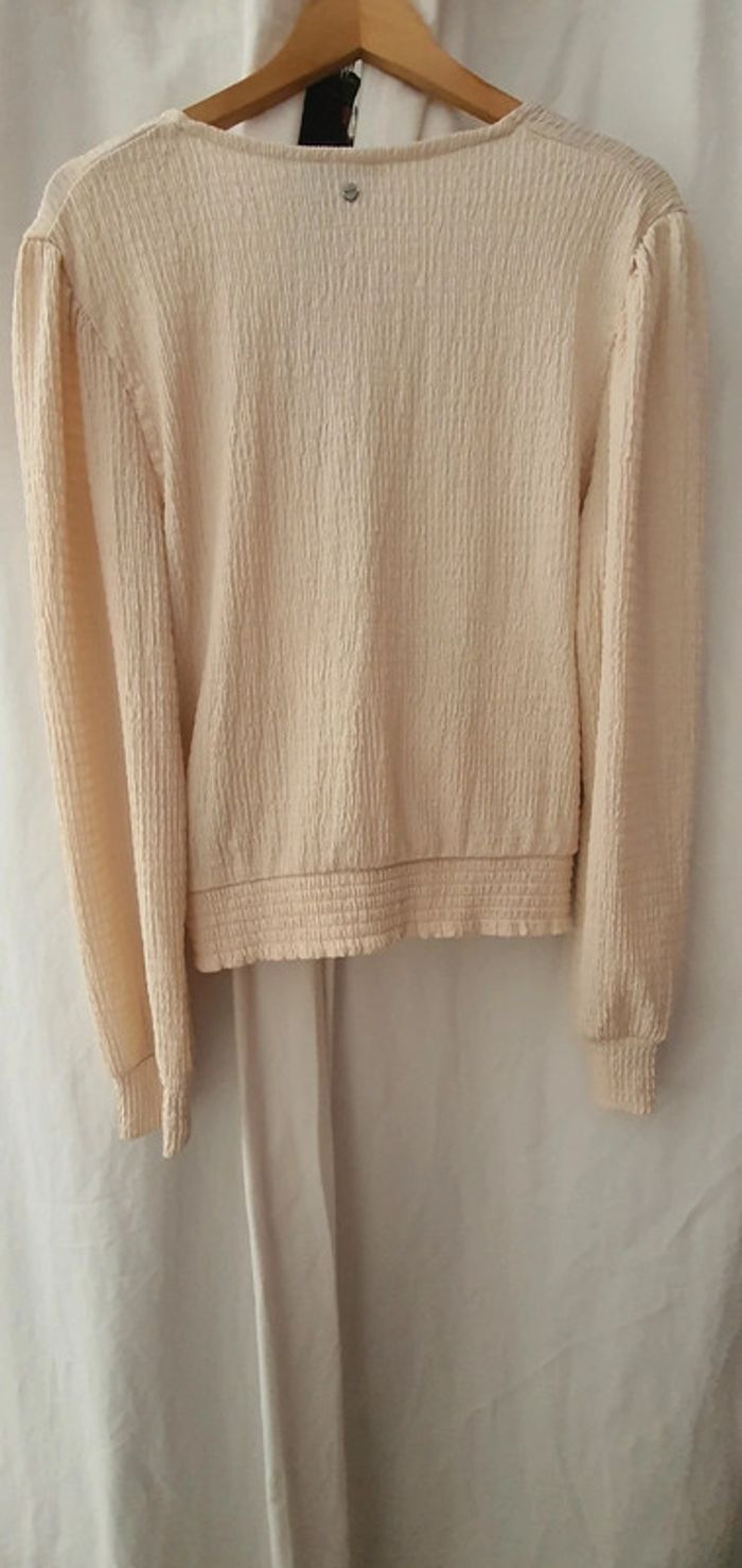 Blouse smockée manches longues neuve - photo numéro 3